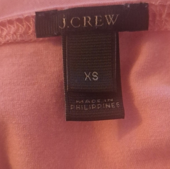 J. Crew Pink Ruffle Front Wrap Bodysuit Deep Blossom Size XS - Picture 5 of 8